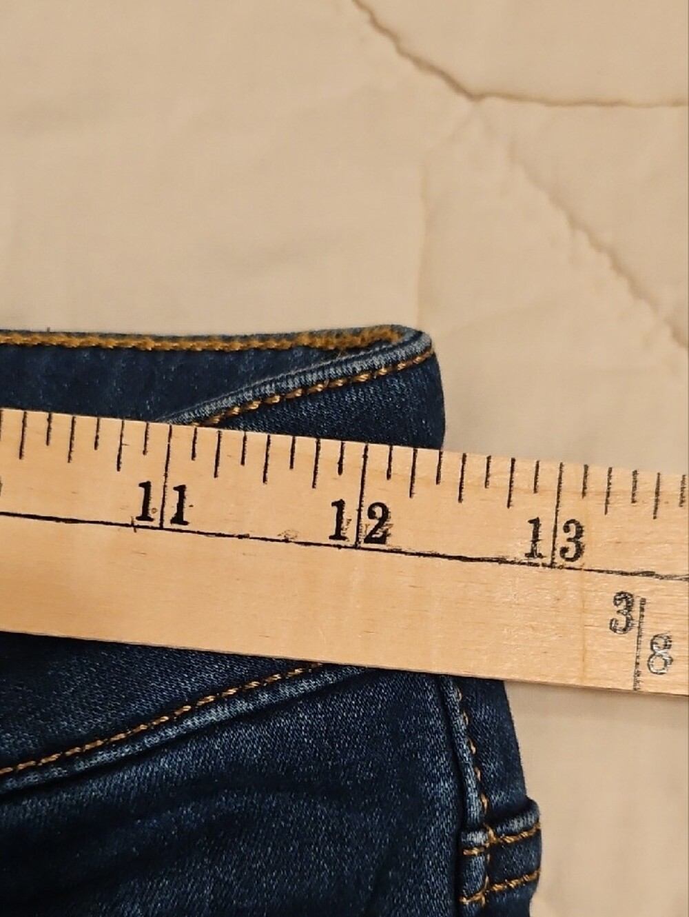 Camii Mia - Fleece Lined Denim Jeans- Size 25 - Picture 3 of 7